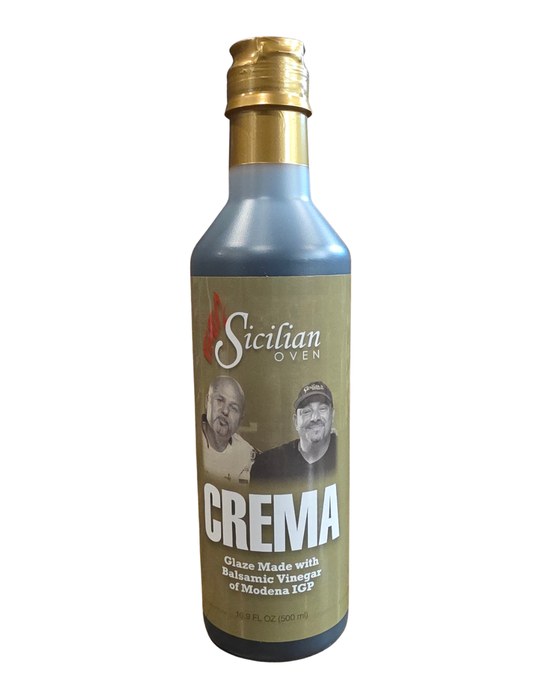 Sicilian Oven Crema — balsamic glaze made with Balsamic Vinegar of Modena IGP