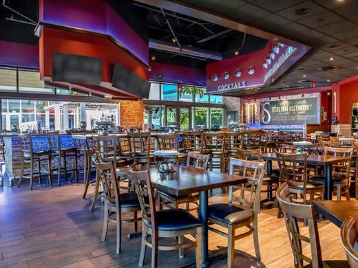 Dining room at Sicilian Oven